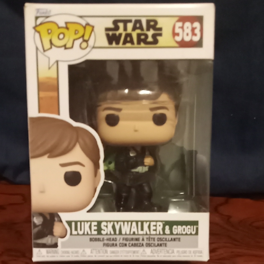 Star Wars Luke Skywalker & Grogu Funko Pop